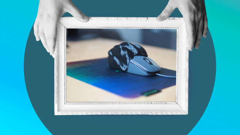 Ergonomic mouse grip design manufactured by a 3D printer